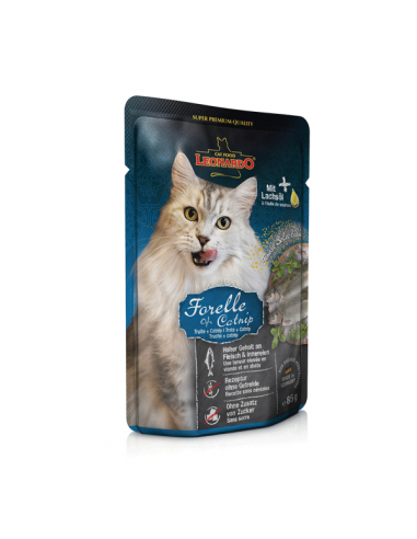 LEONARDO® Trota + Catnip 85gr x 16pz