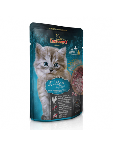 LEONARDO® Kitten Pollame 85gr x 16pz