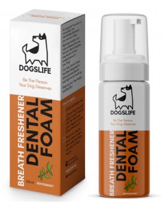 SCHIUMA DENTALE PER CANI...